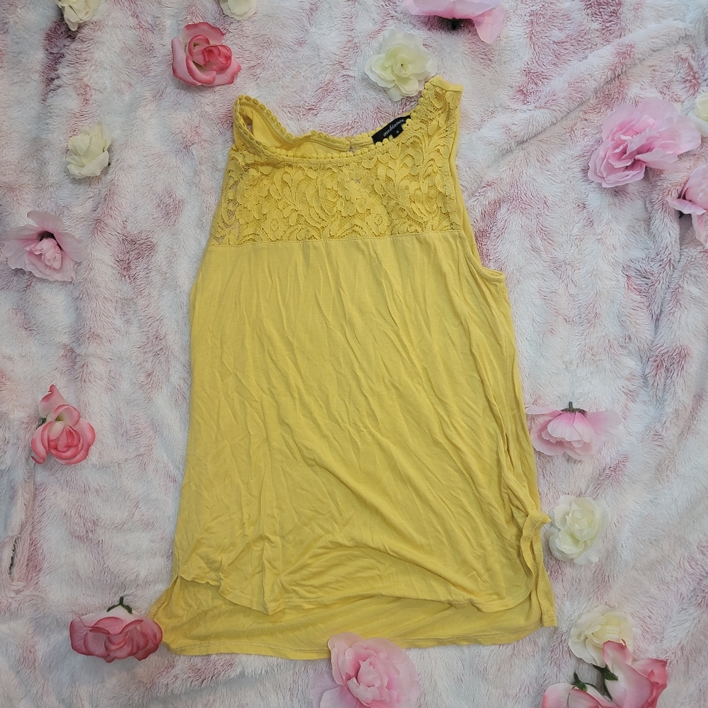 Ambiance Racerback Yellow Top